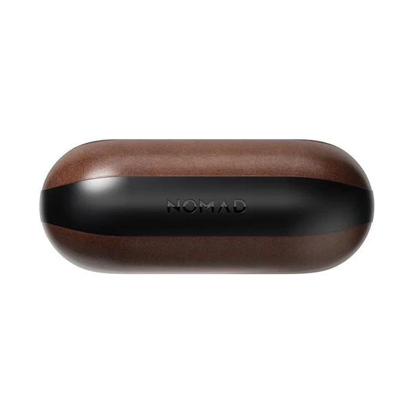 Nomad Modern Leather puzdro AirPods Pro 2. generácie tmavo hnedé - Puzdra - Obrázok 0NH5000N01