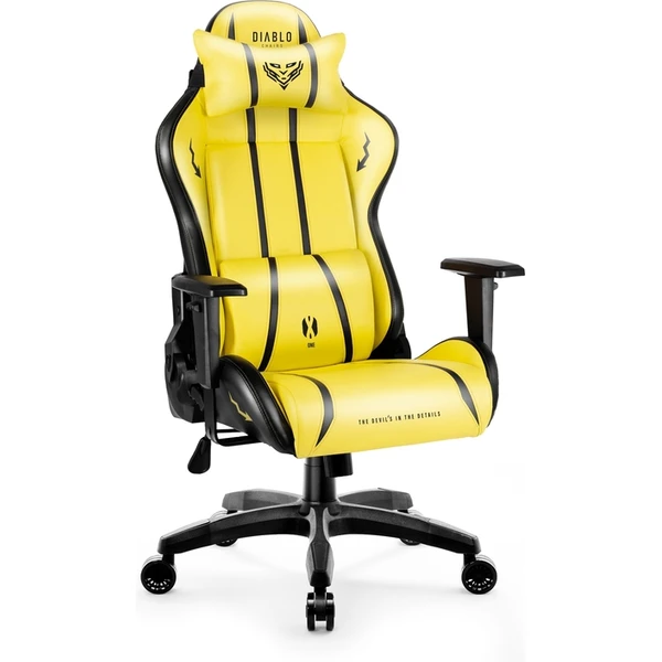 Diablo X-One 2.0 Normal Size herná stolička elektricky žltá - Stoličky - Obrázok 0O2G000K01