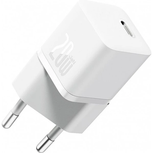 Baseus Rýchlonabíjačka do siete GaN5 Mini 20W EU biela - Nabíjačky - Hlavný obrázok