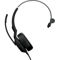 Jabra Evolve2 50 USB-C/A MS Mono slúchadlá čierna - Slúchadlá