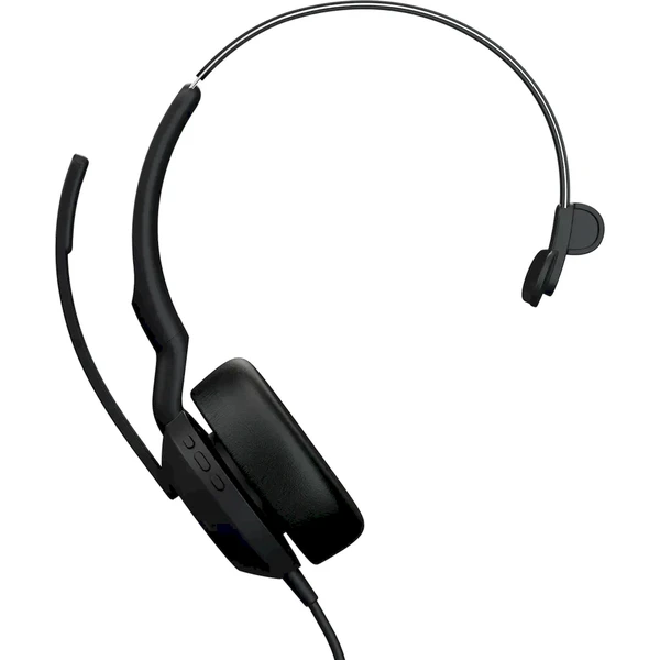 Jabra Evolve2 50 USB-C/A MS Mono slúchadlá čierna - Slúchadlá - Hlavný obrázok