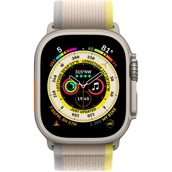 Apple Watch 49/45/44mm žltý/béžový trailový ťah - M/L - Remienky - Obrázok 0P64700301