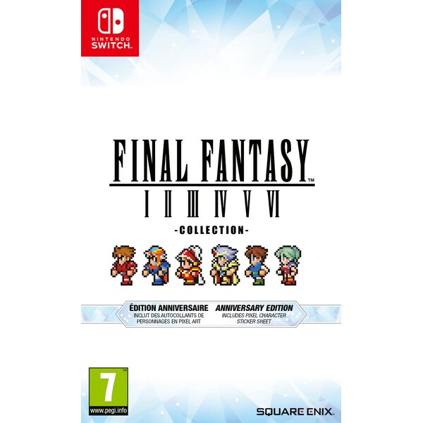 E-shop Final Fantasy I-VI Anniversary Edition (Switch)
