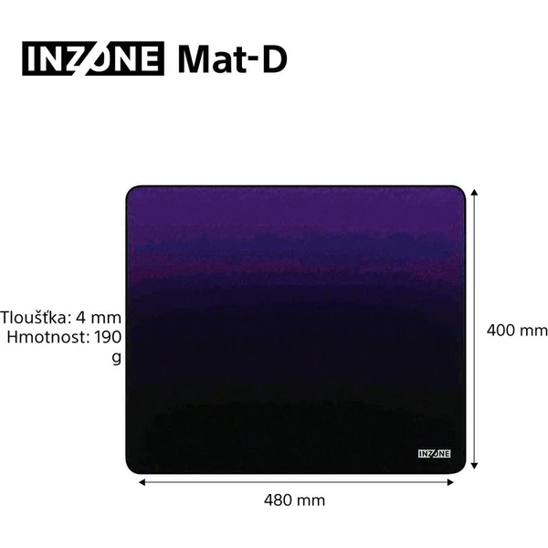 Sony INZONE Mat D herná podložka pod myš - Podložky - Obrázok 0QBH000K01