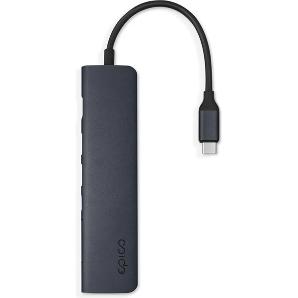 iWant od Epico 7v1 multimediálny hub 8K s USB-C tmavomodrý - USB huby - Obrázok 0REK000K01