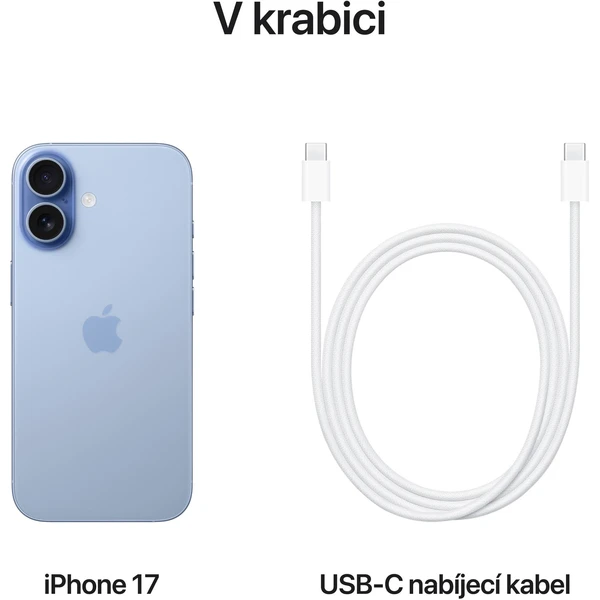Apple iPhone 17 256GB hmlovo modrý - Mobilné telefóny - Obrázok 0RMH000K01