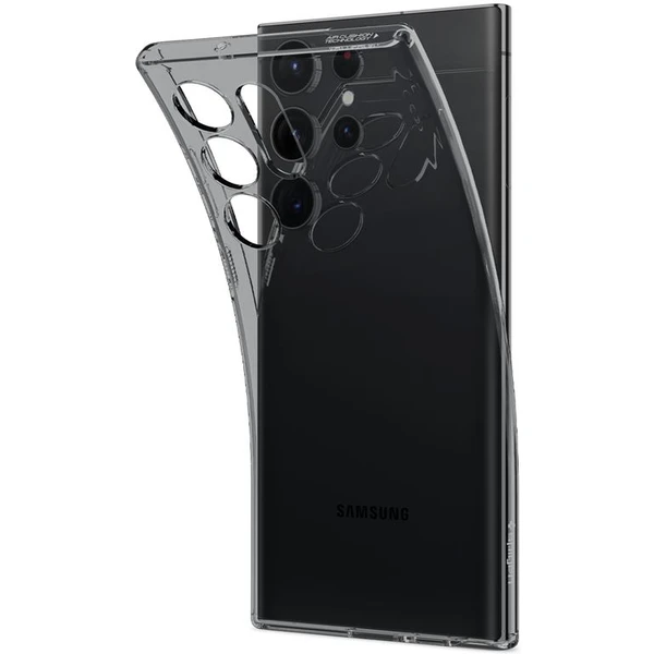 Spigen Liquid Crystal kryt Samsung Galaxy S23 Ultra dymový - Puzdra - Obrázok 0RSL300401
