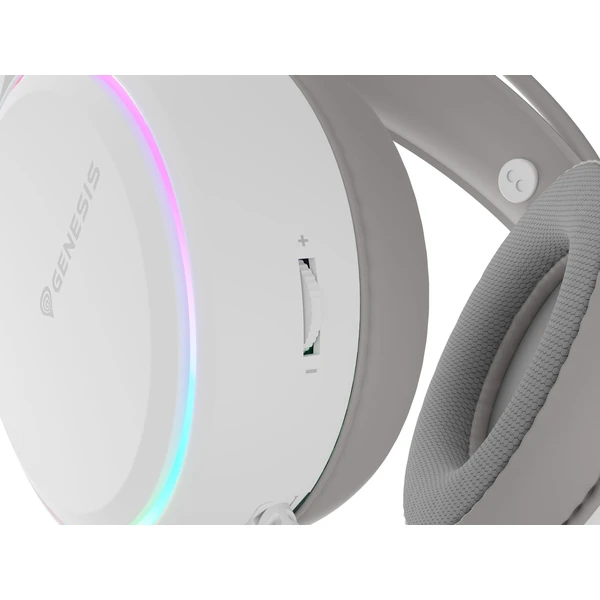Genesis Neon 613 G2 RGB headset s mikrofónom biela - Slúchadlá - Obrázok 0SBE000K01