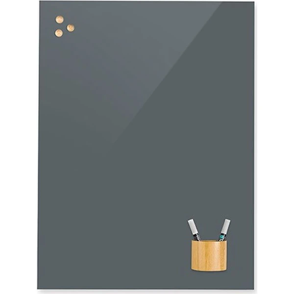 Rocada 6702-35 sklenená magnetická tabuľa šedá - Magnetické tabule - Obrázok 0SMN000K01