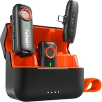 Hohom Bluetooth mikrofón s konektorom 2TX + 1RX (Type C) + nabíjacie puzdro - Mikrofóny