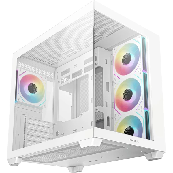 DEEPCOOL CG530 4F biela - Počítačové skrine - Obrázok 0T2E000K01