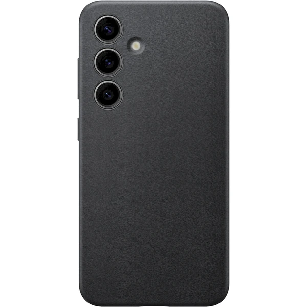 Samsung Vegan Leather Case Galaxy S24 Čierny - Puzdra - Hlavný obrázok
