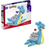 Mattel Mega Construx Pokémon pohyblivá figúrka - Lapras - Stavebnica