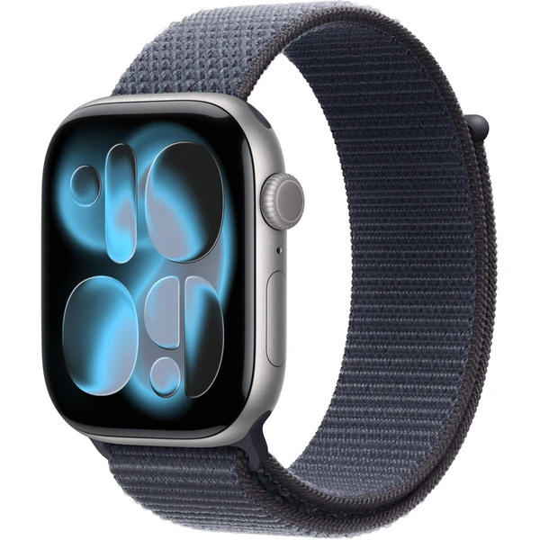 Apple Watch 49/46/45/44mm oceľovo modrý prevliekací športový remienok - Remienky - Hlavný obrázok