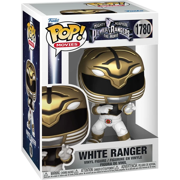Funko POP! #1780 Movies: Mighty Morphin Power Rangers The Movie - White Ranger - Funko POP! - Obrázok 0U7H000K01
