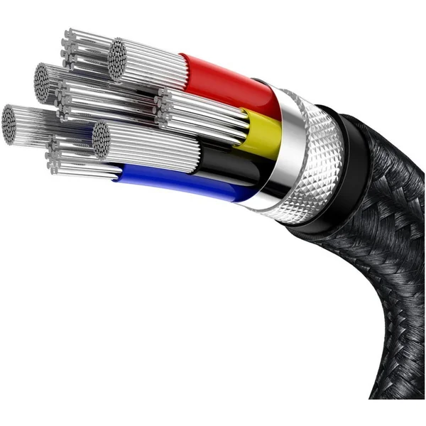 Baseus Cafule USB-C/USB-C napájací kábel 100W 2m čierny - Káble a redukcie - Obrázok 0UKGF00101