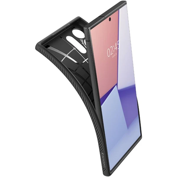 Spigen Liquid Air kryt Samsung Galaxy S23 Ultra čierny - Puzdra - Obrázok 0USL300401
