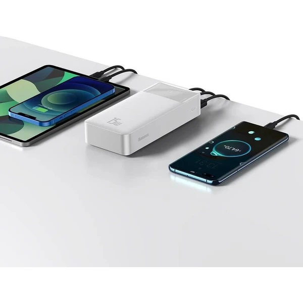 Baseus Bipow powerbanka 30000mAh biela - Powerbanky - Obrázok 0UTL000K01