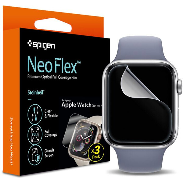 Spigen Film Neo Flex ochranná fólia Apple Watch 41/40 mm (3 ks)