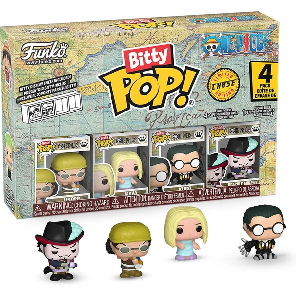 Funko Bitty POP! One Piece - Usopp 4 pack (Šanca na chase) - Funko POP! - Hlavný obrázok