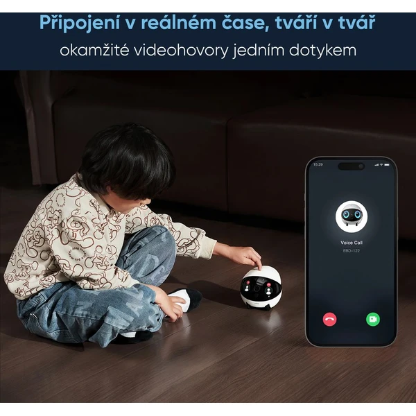 Enabot EBO Air 2 Plus biela - IP kamery - Obrázok 0Z8L000K01