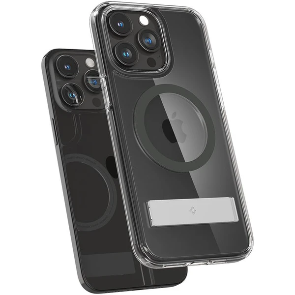 Spigen Ultra Hybrid S MagFit kryt iPhone 15 Pro grafitový - Puzdra - Obrázok 0ZT8000601