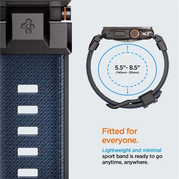 Spigen DuraPro Armor remienok Apple Watch Ultra 49/46/45/44/42mm námorne modrý - Remienky - Obrázok 0a0ae9b6e7924fc6ba2ab3a31464ad49