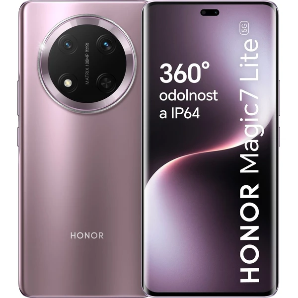 HONOR Magic7 lite 8GB/512GB fialový (Kategória B) - Mobilné telefóny - Hlavný obrázok