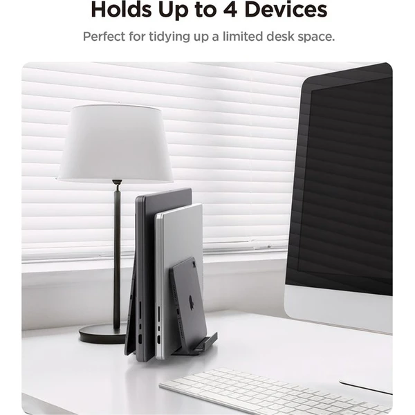 Spigen Vertical Laptop Stand (LD208S4) stojan na notebook/MacBook space gray - Stojany - Obrázok 0a217426c4cb4f91a71e8e1ed9c5ecad