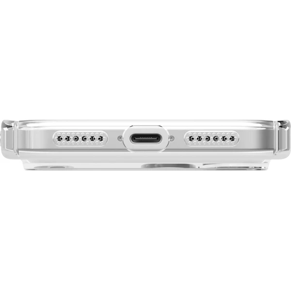 UNIQ Airsuit MagClick MagSafe kryt iPhone 17 Pro Max Lesklý Priehľadný/Biely - Puzdra - Obrázok 0a2f61f493124e27b1abd7a759e8c5b3