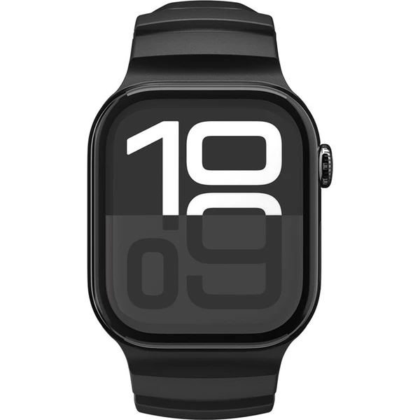 Spigen Silikónový remienok Apple Watch 49/46/45/44mm čierny - Remienky - Obrázok 0a356bc8b3dc45ba84ac50323c0742d7