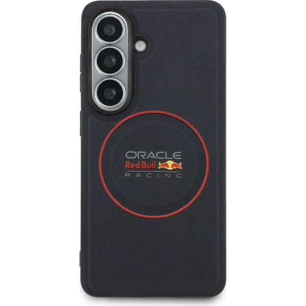 Oracle Red Bull Racing PU Kožený sieťovaný červený prsteň magnetický kryt Samsung Galaxy S26+ modrý - Puzdra - Obrázok 0a423e3231c642c3914dcab978dbc1dd