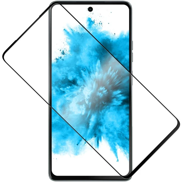 FIXED 2,5D Full-Cover ochranné sklo Motorola Moto G75 5G čierne - Ochranné fólie a sklo - Hlavný obrázok
