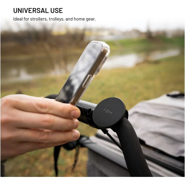 FIXED MagGrip Active fitness držiak s MagSafe pre telefón, čierny - Držiaky - Obrázok 0a5b890e51e9436980a56c9fd5a8a85d