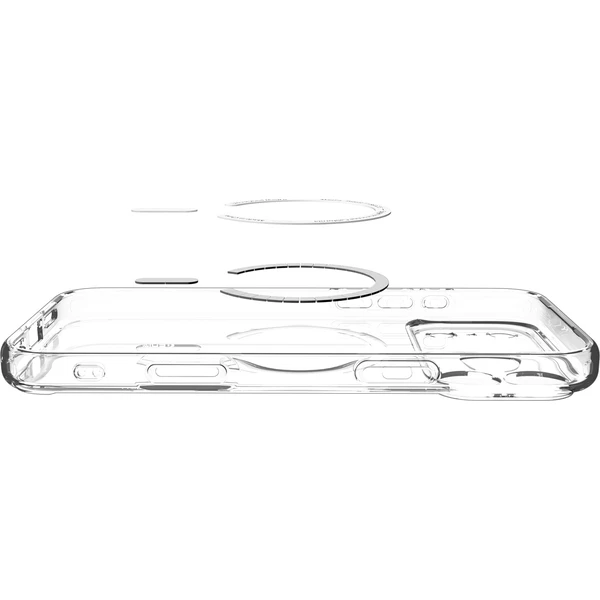 Spigen Ultra Hybrid MagSafe kryt iPhone 18 Pro/17 Pro clear graphite - Puzdra - Obrázok 0a6ae615e0aa43bfa9845028f23dd7ae