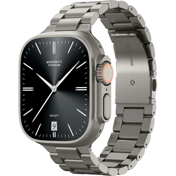 Spigen Modern Fit Titanium remienok Apple Watch 49/46/45/44mm prírodný titán - Remienky - Obrázok 0a9c51048f684a4d986d3e4535cfcb9d