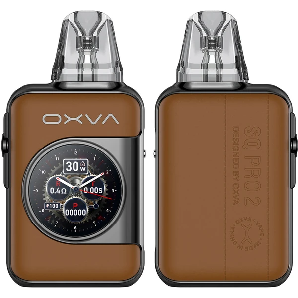 OXVA Xlim SQ Pro 2 Pod Kit Brown Leather - Elektronické cigerety - Hlavný obrázok