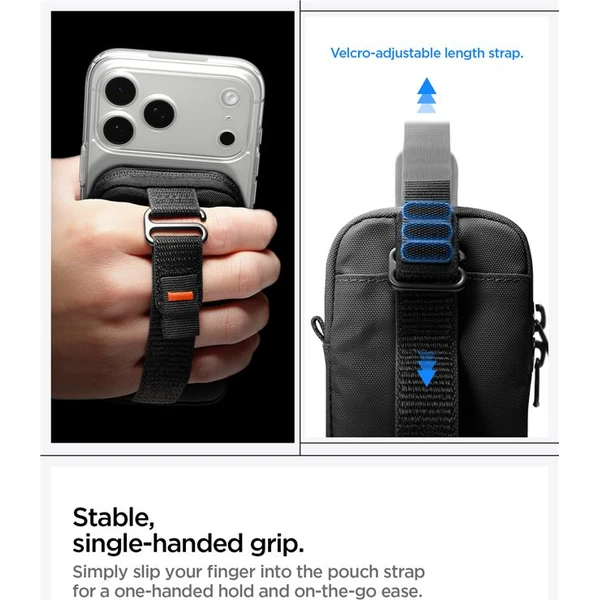 Spigen Portable Organizer Pouch TintapZip MagSafe organizér čierny - Organizéry - Obrázok 0af8f6a5679b4791bddd8f8ce89abaab