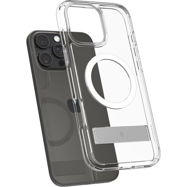 Spigen Ultra Hybrid S MagSafe kryt iPhone 16 Pro crystal clear - Puzdra - Obrázok 0b03b09d89454964a15b923efc1b6ab6