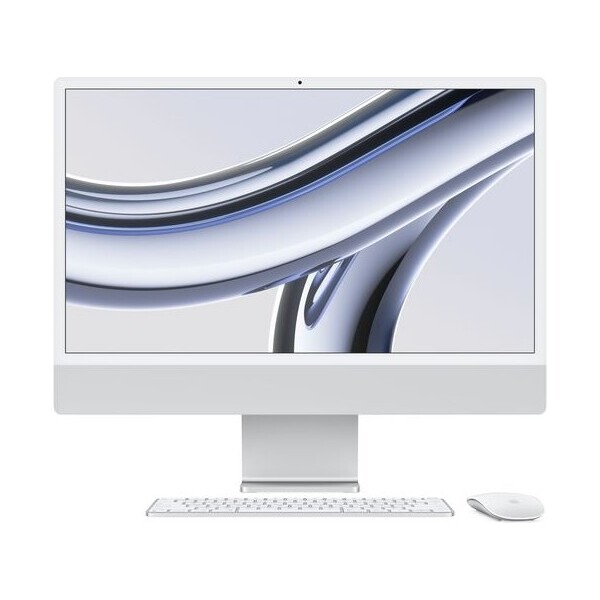 E-shop Apple iMac 24" M3 (2023) 10GPU/8GB/256GB strieborný (Ďalšia)