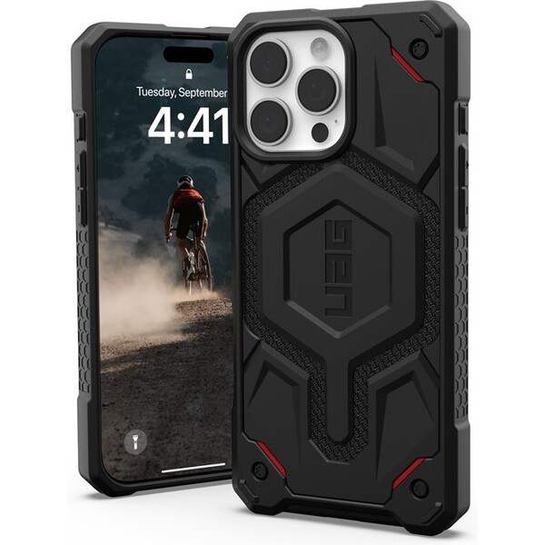UAG Monarch Pro Magsafe Kevlar kryt iPhone 16 Pro Max čierny