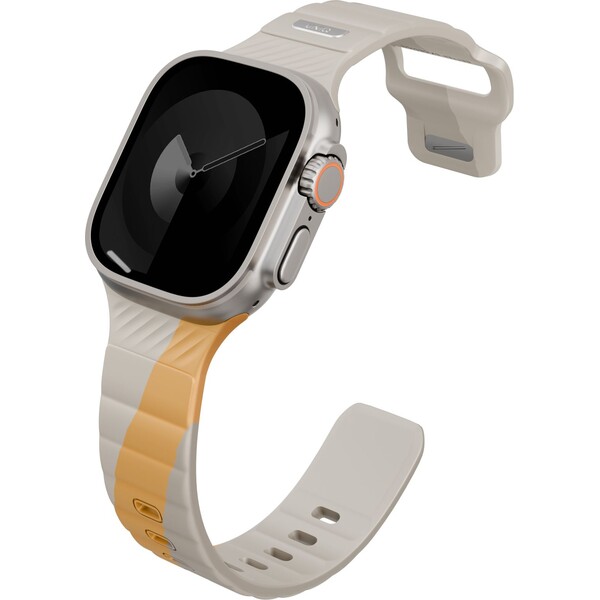 E-shop UNIQ Stride DE FKM remienok pre Apple Watch 49/46/45/44mm béžový/žltý