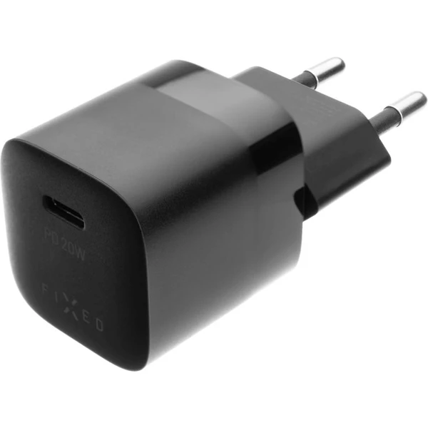 FIXED Mini nabíjačka s USB-C výstupom a káblom USB-C 1 meter PD 20W čierny - Nabíjačky - Obrázok 0b552caa04bc48839b347e55a2f6e5f3
