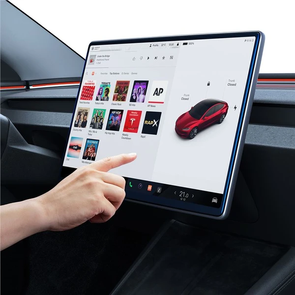Spigen EZ Fit Anti Glare Screen Protector tvrdené sklo Tesla Model 3 Highland 2024 - Ochranné fólie a sklo - Obrázok 0b635466979a46109427664f257a1a55