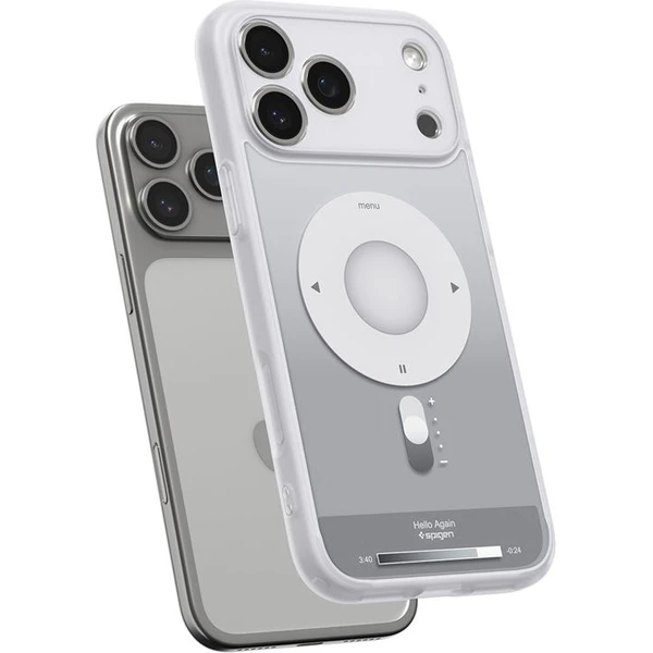 Spigen Ultra Hybrid MagSafe kryt iPhone 17 Pro classic silver - Puzdra - Obrázok 0b6e6917bf764f7ca03260c3f090a089