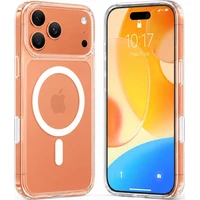Torras Guardian MagSafe kryt iPhone 17 Pro Max clear - Puzdra