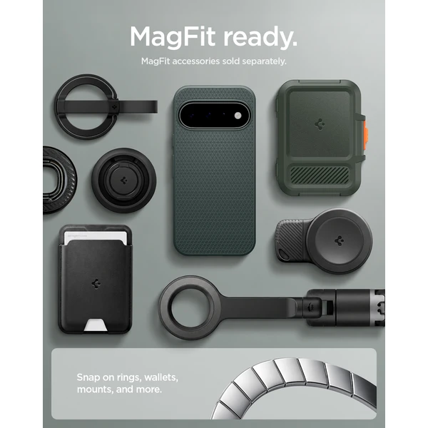 Spigen Liquid Air MagSafe, abyss green - Google Pixel 11 - Puzdra - Obrázok 0bc2e0217f5741fa963159aa3b1f66fe