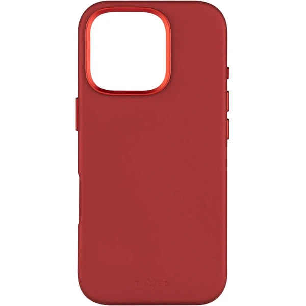 FIXED MagLeather kožený kryt s MagSafe Apple iPhone 16 Pro červený - Puzdra - Obrázok 0bc971a635764c4987ee8e724da62087
