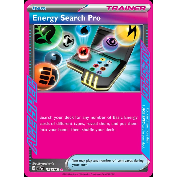 Energy Search Pro (SSP 176) - Surging Sparks [Holo] - Kusové karty - Hlavný obrázok