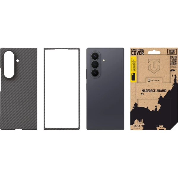 Tactical MagForce Aramid Kryt pre Samsung Galaxy Z Fold 8 Ultra Black - Puzdra - Obrázok 0be513bd29f44e0f94e61209cf285b57